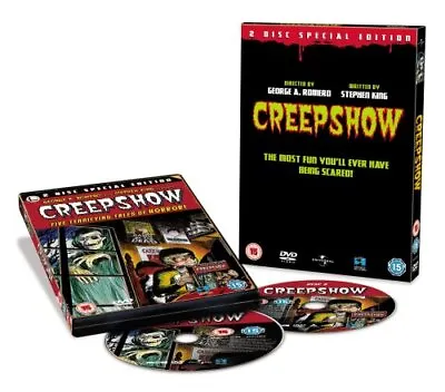 Creepshow DVD (2007) Hal Holbrook Romero (DIR) Cert 15 2 Discs Amazing Value • £11.28