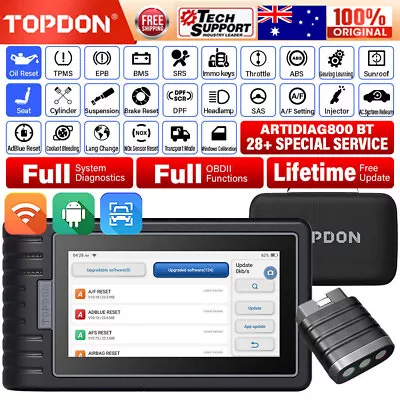 TOPDON 2024 Pro FULL System Car Diagnostic Tools Wireless Automotive Scanner • $479