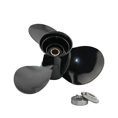 12 1/4 X 9  Pitch Boat Propeller Fit Mercury Outboard 25-70HP 13 Tooth Aluminum  • $69.79