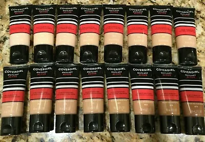 3 X COVERGIRL OUTLAST Active 24HR Foundation MAKEUP SPF20 ~ CHOOSE SHADE ~ READ • £16