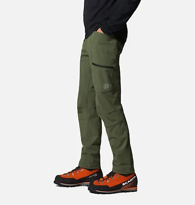 New MOUNTAIN HARDWEAR Men's Chockstone Alpine Pants Size Large - Regular Green • $99