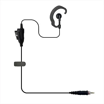 MONICONA G Earhook Headset PTT Mic Earpiece Earphone For Motorola CLP1010e CLP44 • $2.99