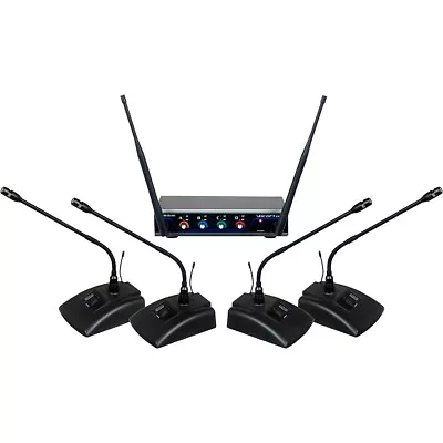 VocoPro Digital-Quad-Conference 4-Channel UHF Digital Wireless System Set #1 LN • $324.72