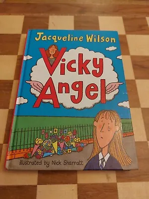 RARE Vicky Angel SIGNED Jacqueline Wilson Hardback Book 1st/3rd • £24.99