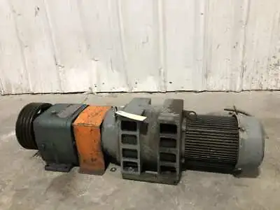 Double Reduced 5HP Motor W/ TM DR100A Gear Drive/Speed Reducer 5.1:1 1745RPM 3PH • $175