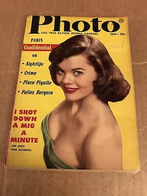 Photo Digest Magazine January 1953 Vol 2 #1 June McCall Mara Corday Jane Easton • $19.99