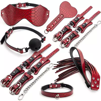 20 Pcs Sex Toys SM Sex Toy Kit Bondage Restraint BDSM • $59.99