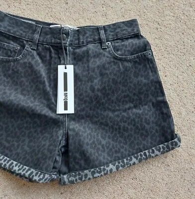 £99.99 • Buy Alexander McQueen. Uk 8. Leopard Print Shorts. Brand New With Tags £215.00.Denim