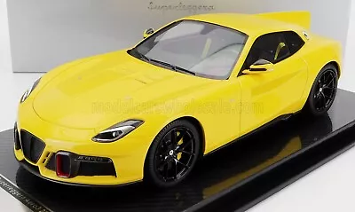 Tecnomodel TOURING SUPERLEGGERA AERO-3 FERRARI F 12 BERLINETTA 2021 YELLOW 1/18 • $289