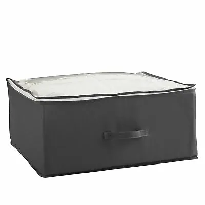 $26 • Buy NEW! Pottery Barn XL Recycled Stuff And Store Underbed Storage Bins In Charcoal
