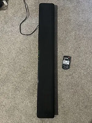 Yamaha YAS-105 Sound Bar With Built In Subwoofers Bluetooth Black Remote App • £75