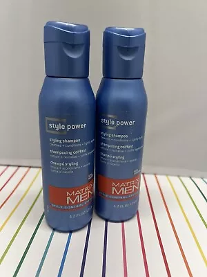 2pcs MATRIX MEN STYLE POWER Styling SHAMPOO 4.2 Each SET DUO New • $14.95