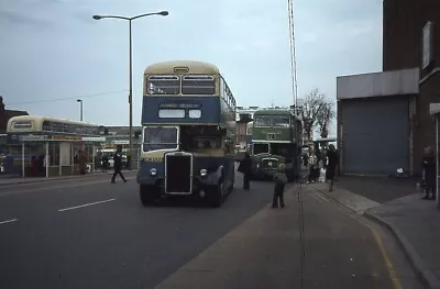 Original SOUTHEND Bus Slide . Leyland Titan PD3/6 Massey #334 CJN434C . 1976 • £3.49