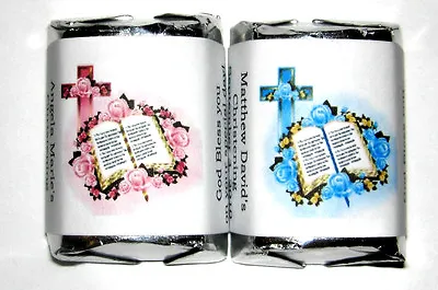 60 Baptism Christening Candy Wrappers Party Favors • $5.95