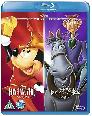 Fun & Fancy Free/ Ichabod And Mr Toad [BLU-RAY] [Region B] • £12.31