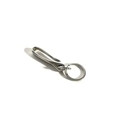 Vintage Japanese U Hook Keychain Fob Clip Car Key Ring Wallet Chain Holder • $10.79