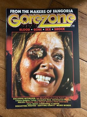 $48.16 • Buy GOREZONE #28 Horror Magazine FANGORIA Rare! Explicit! R-rated! Only 1000 Printed