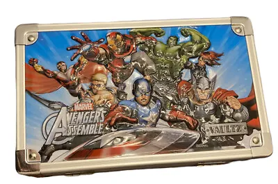 Marvel Avengers Assemble Vaultz Metal Pencil Case 3D Illustration • $12.20