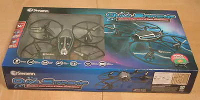 Swann Quad Starship Indoor Remote Control Quadcopper 2.4GHz RC Drone Helicopter • $29.98