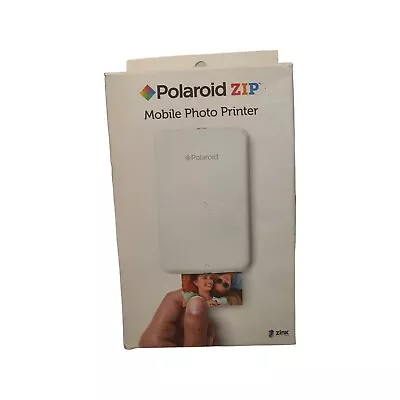 POLAROID ZIP Instant Mobile Printer - White Zero Ink IOS/Android • £99.95