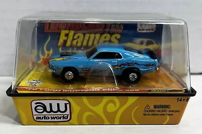 Auto World ThunderJet 500 Flames '70 Ford Mustang Boss 429 HO Clot Car SEALED • $50