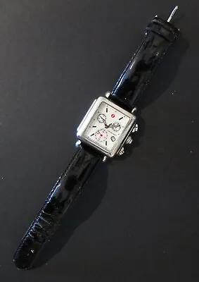 Michele Deco Chronograph Lady's Date Watch - Mother Of Pearl Dial - Running • $299