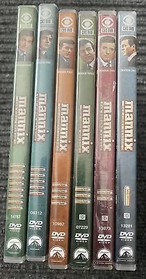 MANNIX TV Series DVD Complete Set Seasons 1-5 8 Mike Connors Paramount 1967-1975 • $44.95