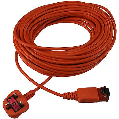 For FLYMO Lawnmowers Extra Long 30M Power Cable Flex Mains Lead Plug Connector • £15.99