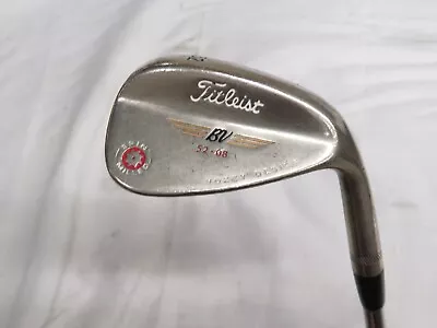 Used RH Titleist Vokey Spin Milled 52* Gap Wedge Titleist Stiff Flex Steel Shaft • $14.99