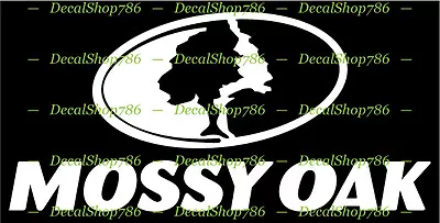 Mossy Oak - Outdoor Hunting Apparel - Vinyl Die-Cut Peel N' Stick Decal/Sticker • $5.95