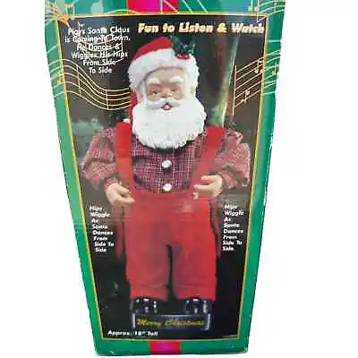 Vintage Sound Activated Dancing Singing Musical Santa Claus Toy • $40