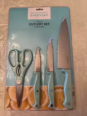 New Martha Stewart Everyday 4 Piece Stainless Steel Cutlery Set • $20.50