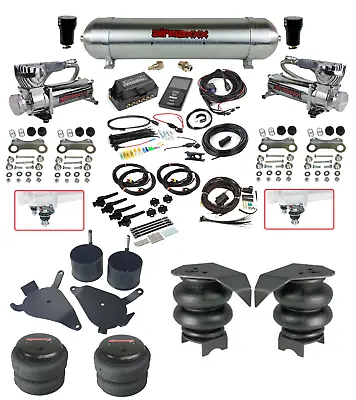 Complete Air Ride Suspension Kit 27695 3/8 3H Air Lift Chr 580 For 82-04 S10 2wd • $2609.89