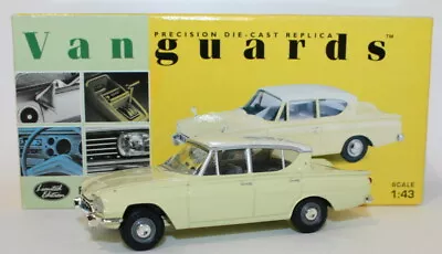 Vanguards 1/43 Scale Diecast VA35003 - Ford Classic - Yellow / White • £29.99