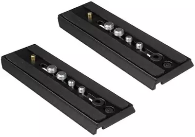 Set Of 2 Replacement Quick Release Plate For The Manfrotto MVH502AH 504HD MVK5 • $55.50