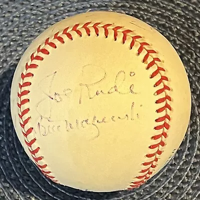 Mark Fidrych/Bill  Mazeroski/Joe Rudi + 2 Autograph OAL Baseball • $21.25
