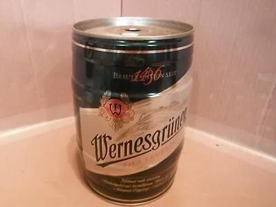 Wernesgruner 5 Liter Mini Beer Keg~germany #82 • $30