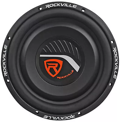 Rockville W12T4S2 12  Shallow Mount 1400w Peak Car Audio Subwoofer 2-Ohm Sub • $49.95