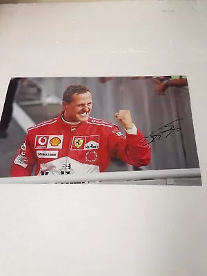 F1 Michael Schumacher Original Hand Signed Picture • $155.57