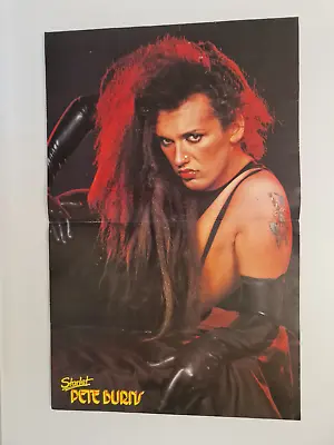 Dead Or Alive / Modern Talking - A Very Rare Poster - Sweden 1985 • $40