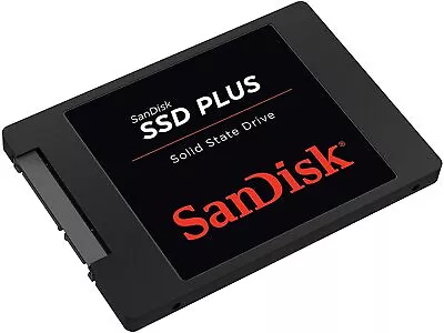 SanDisk SSD Plus Internal 2.5   Hard Disk Containing 120 240 480 GB 1 2TB PC • £75.19