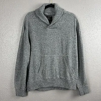 Marc Ecko Cut & Sew Deadly Threads High Neck Pullover Sweater Gray Men's Size XL • $14.99