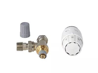 Danfoss Thermostatic Sensor RAS-C2 013G6050 TRV Valve And 15mm Reversible An... • £22.99