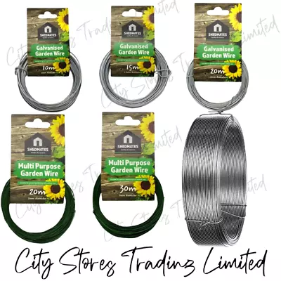 Galvanised Wire Heavy Duty Metal Fencing Outdoor Wire Netting Mesh Net Fence  • £5.60