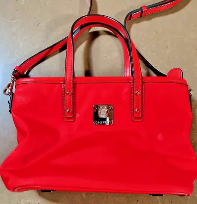 MCM Red Handbag/Shoulder Bag • $55