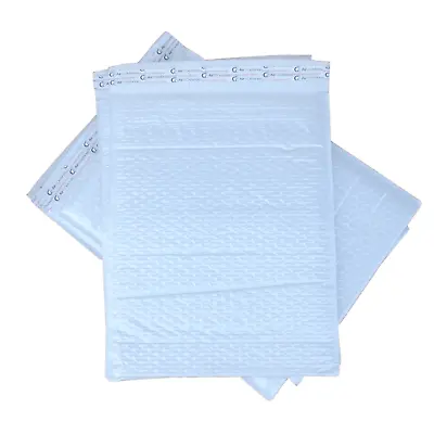 AirnDefense 500 #000 4X8  White Poly Bubble Mailers Shipping Padded Envelope • $34.83