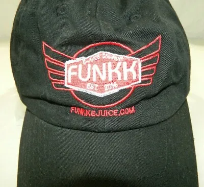 Funkk Juice Vaping Promo Embroidered Hat Cap Adjustable Strap Smoking RARE • $9.99