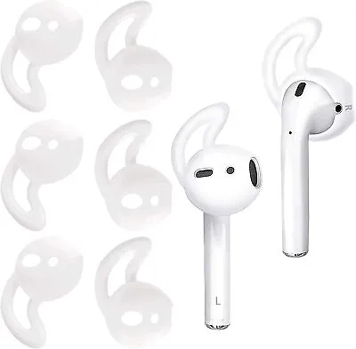 $10.95 • Buy 🍑Airpods Ear Hooks Silicones Cover For AirPods 1st/2nd Gen Earpods IPhone