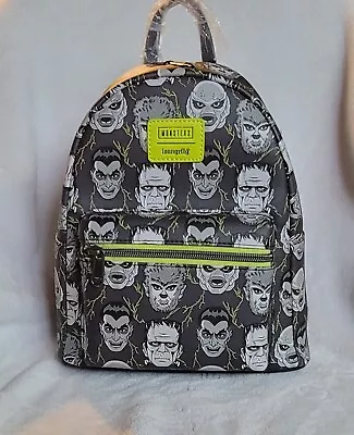 Loungefly Universal Monsters Faces Mini Backpack  • $79