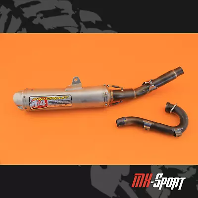 04-05 2004 KX250F KX 250F Pro Circuit T-4 Exhaust Muffler Silencer Header Pipe • $299.99